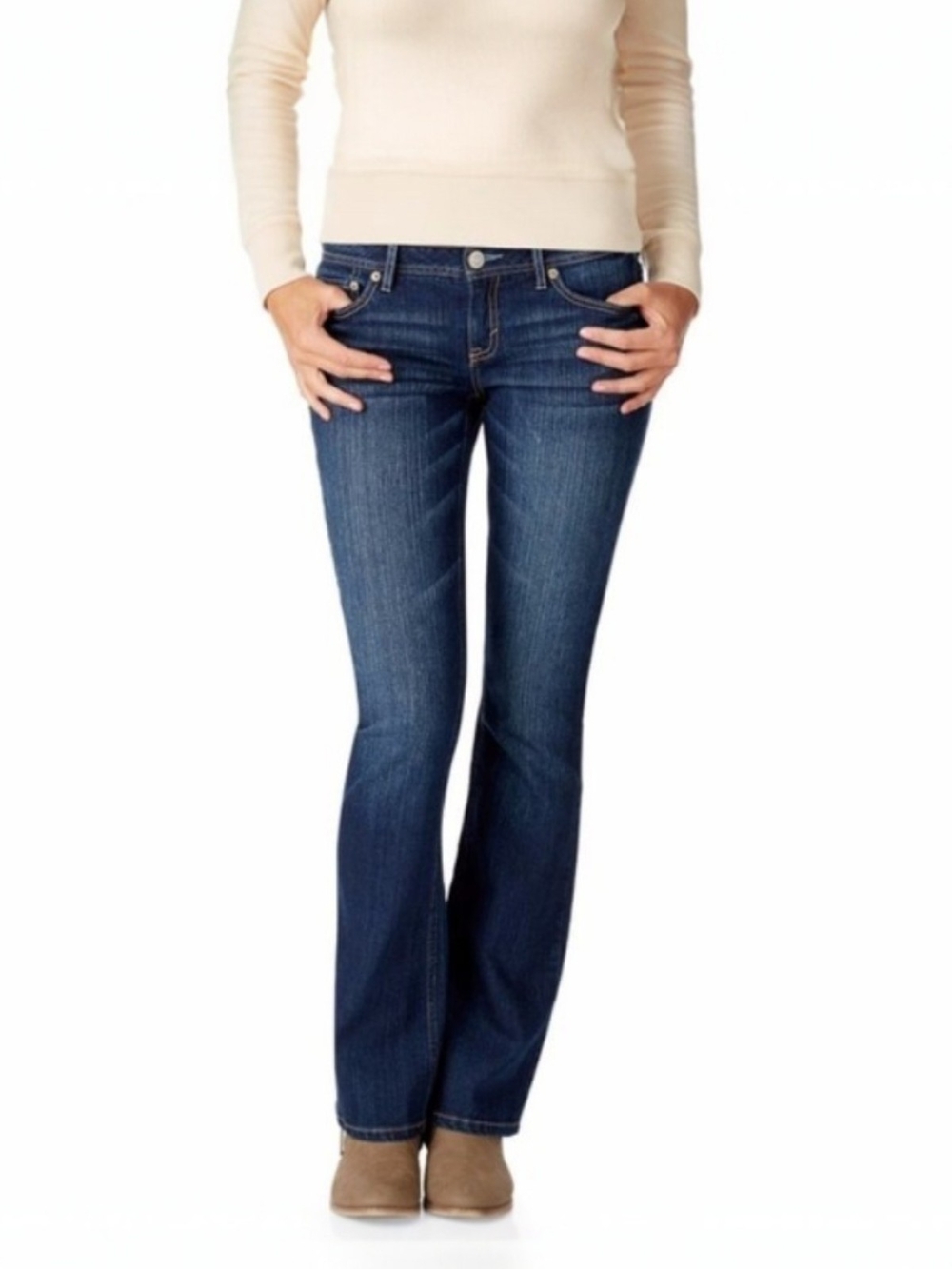 Aeropostale Chelsea Boot Cut Dark Wash